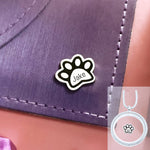 Paw Print Charm for Dream Locket - Floating Dream Lockets by Belle Fever