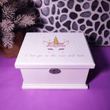 Personalised Wooden Musical Jewellery Box - Jewellery Boxes by Belle Fever