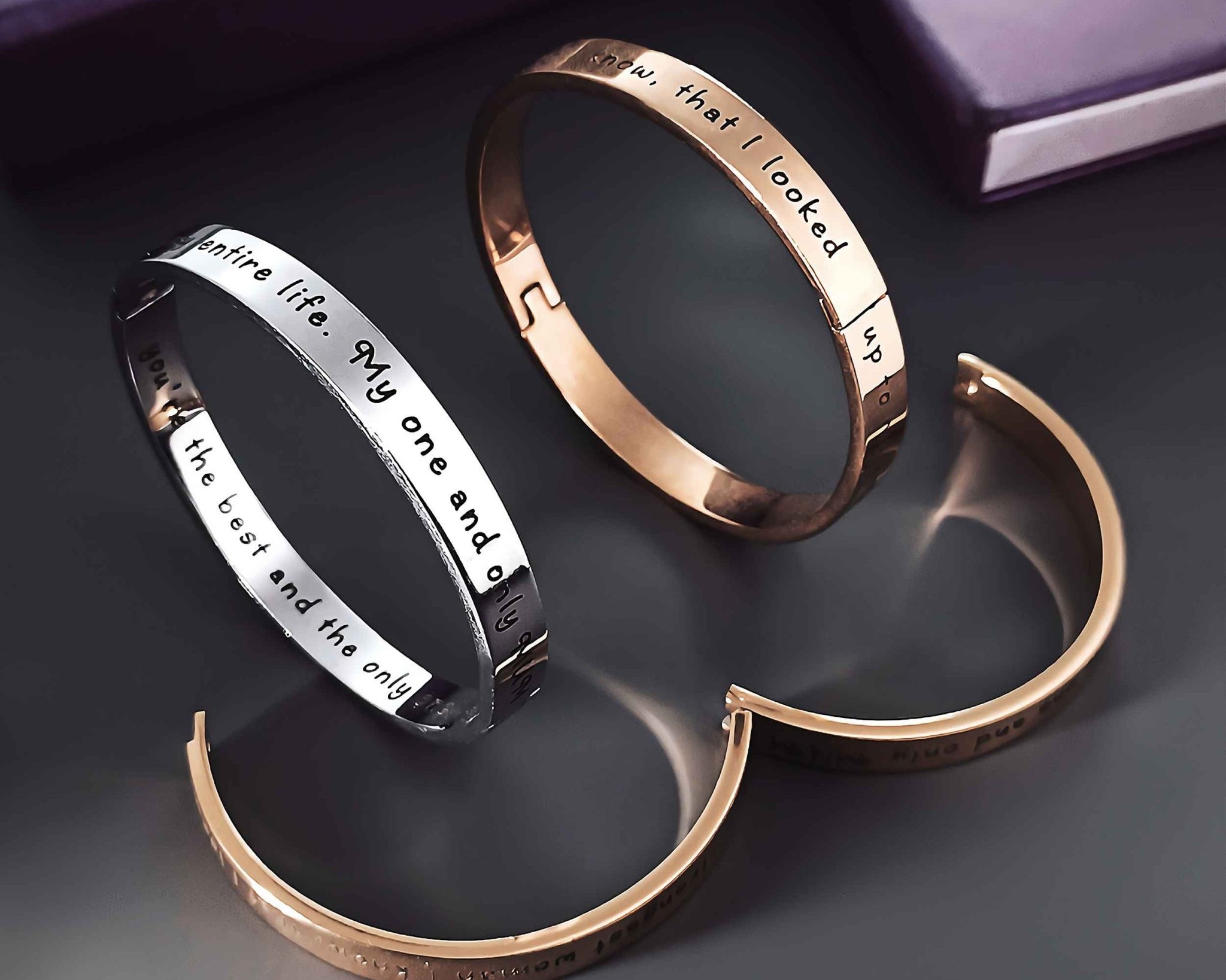 Promise Bangle - Bangles & Bracelets by Belle Fever