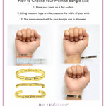 Promise Bangle - Bangles & Bracelets by Belle Fever