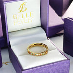 Rainbow Crystal Ring - Rings by Belle Fever