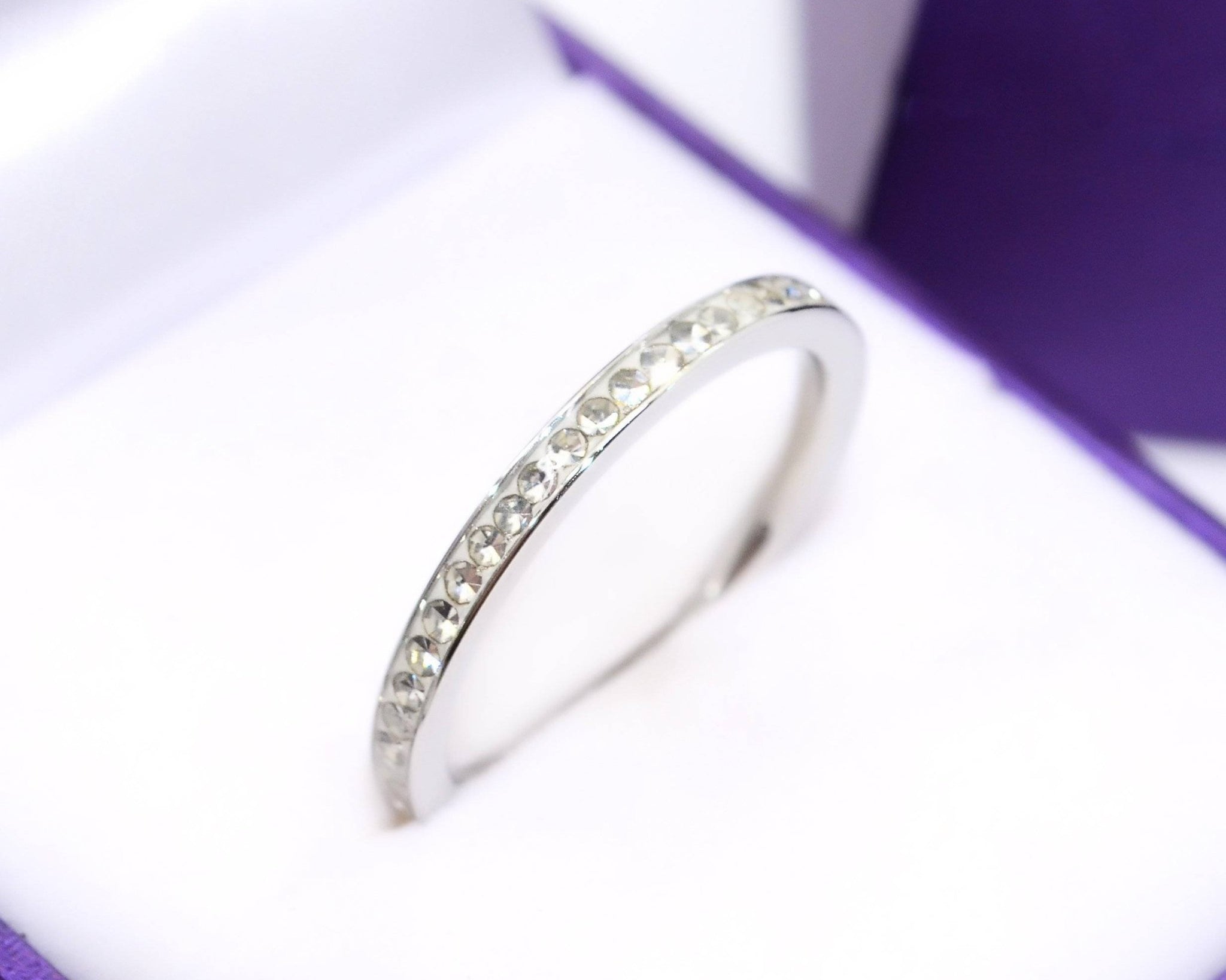 Shimmering Love Ring - Rings by Belle Fever
