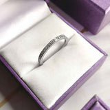 Shimmering Love Ring - Rings by Belle Fever
