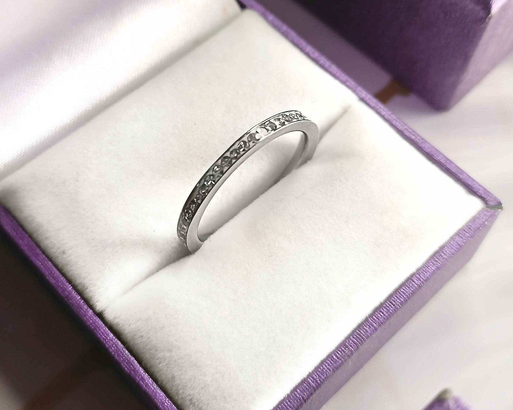 Shimmering Love Ring - Rings by Belle Fever