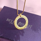 Sparkling Circle of Trust Necklace - Mothers Jewellery by Belle Fever