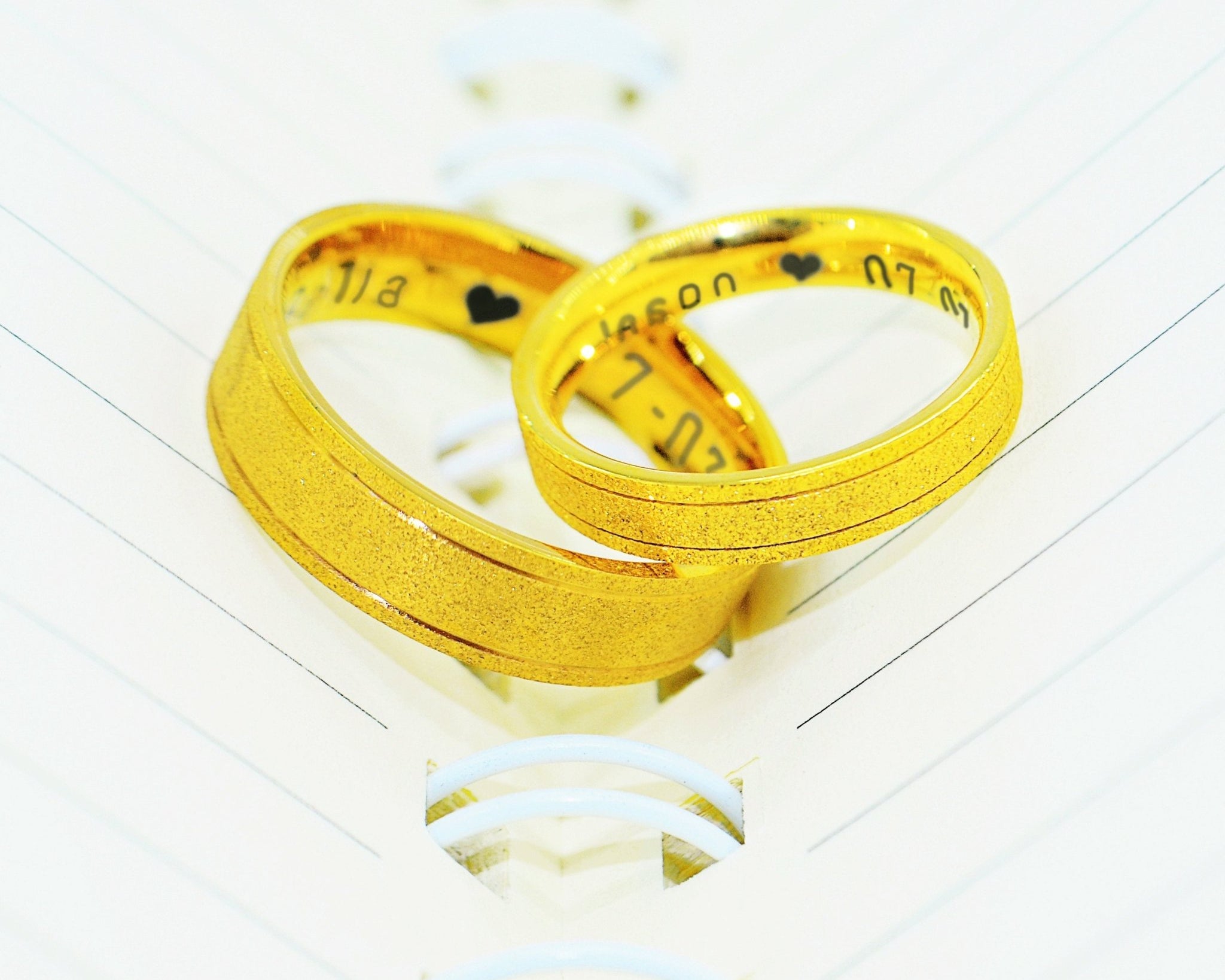 Sparkling Love Ring - Rings by Belle Fever