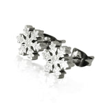 Sparkling Snowflake Earrings - Earrings by Belle Fever