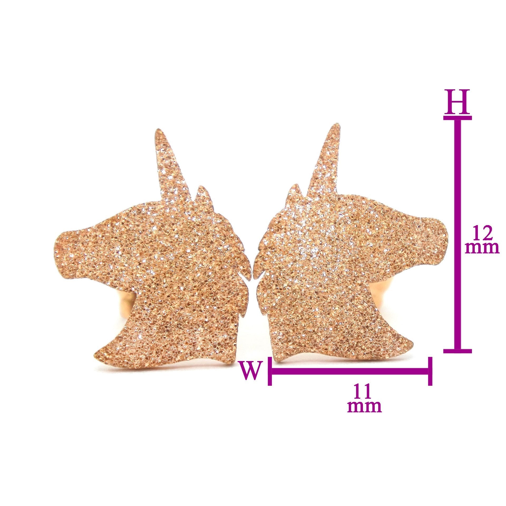 Sparkling Unicorn Earrings - Earrings by Belle Fever