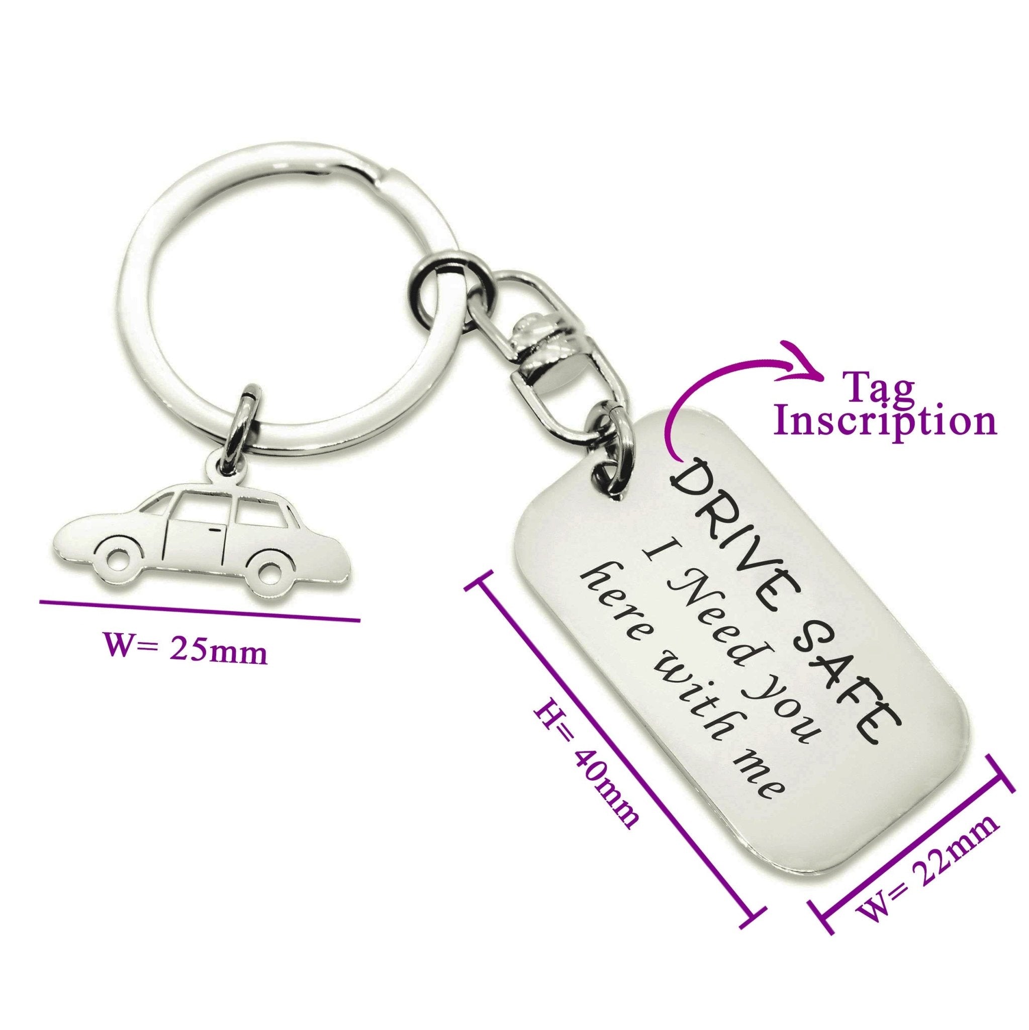 Travelling Keyring - Keyrings by Belle Fever