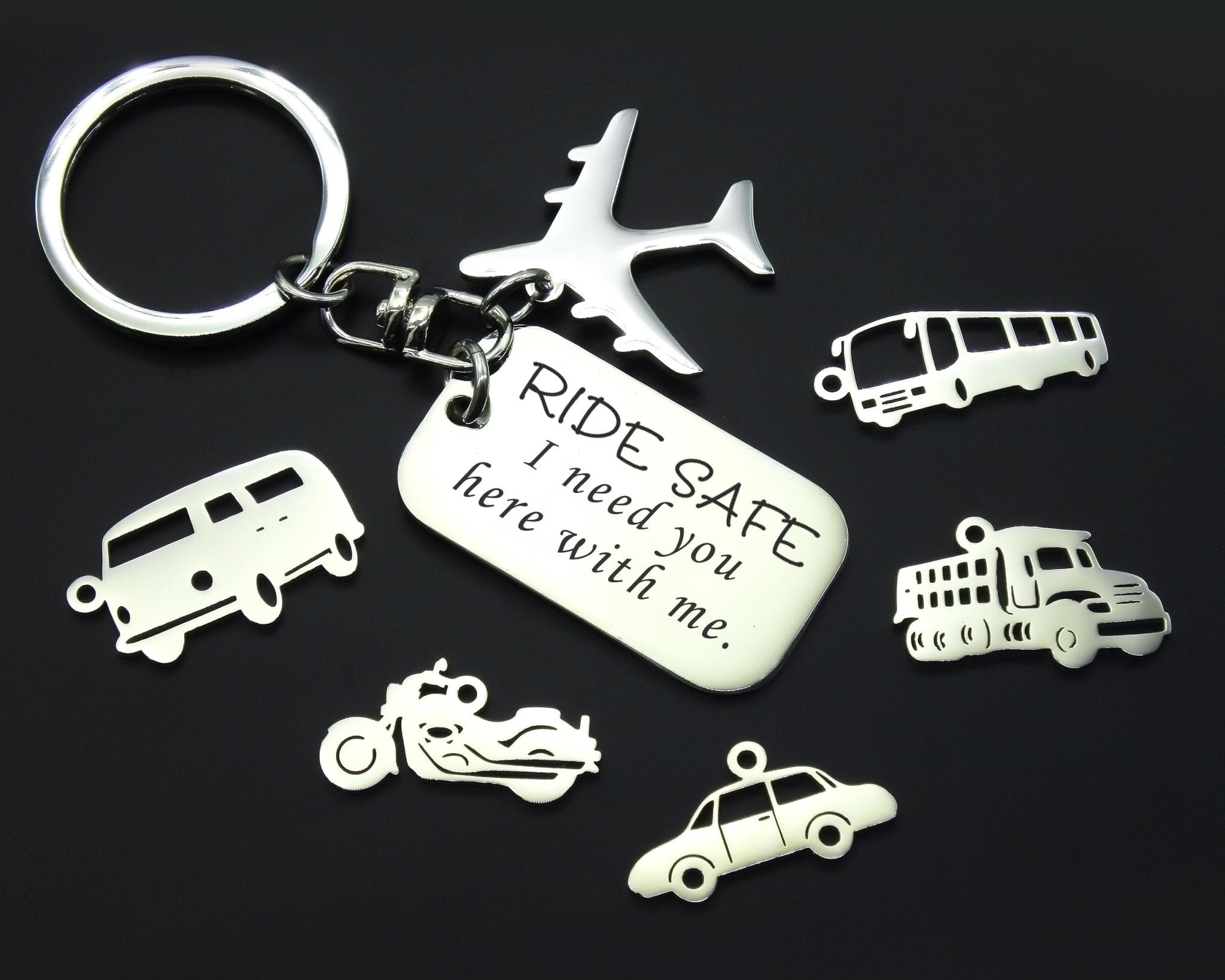 Travelling Keyring - Keyrings by Belle Fever