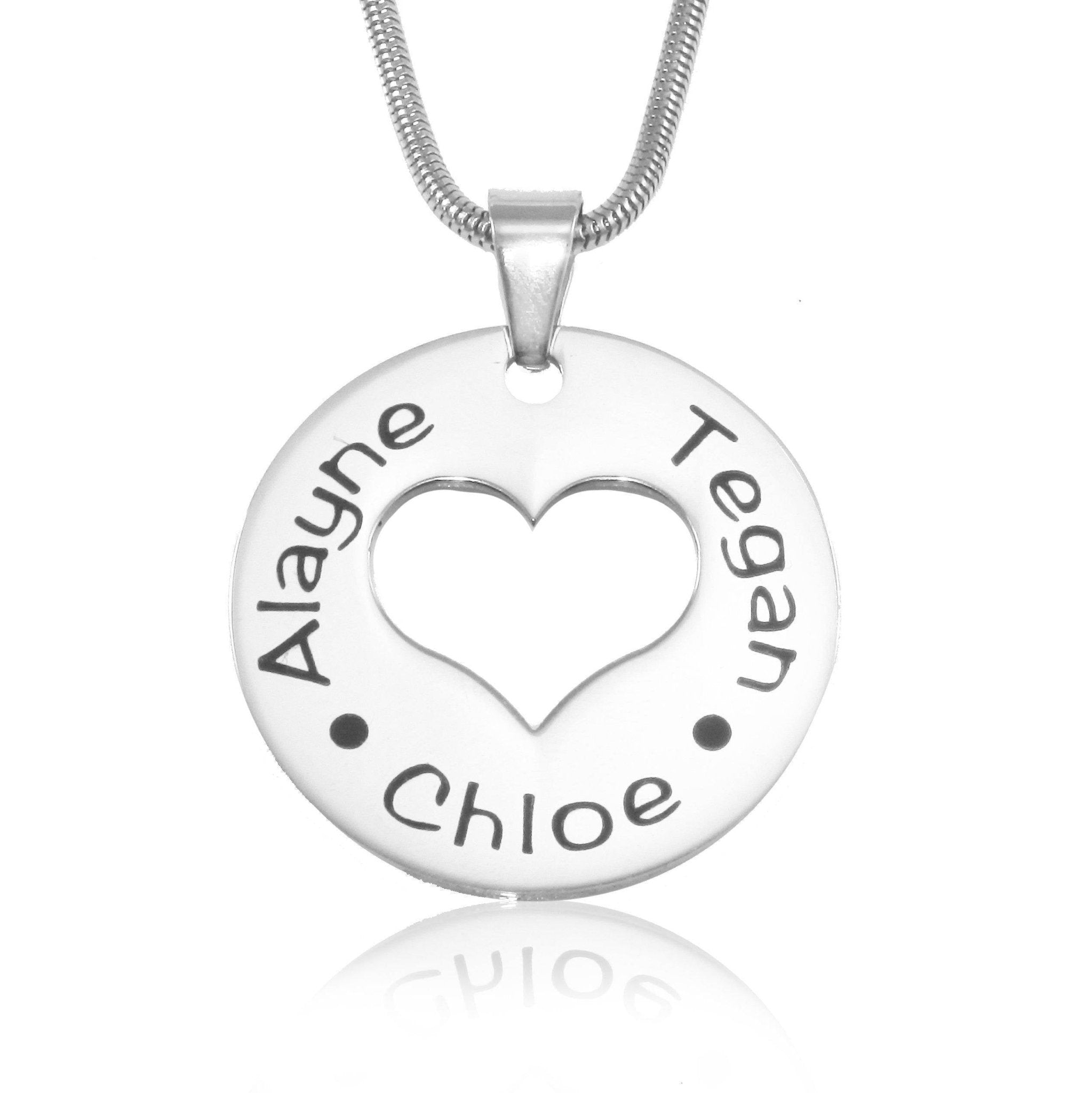 Triple Love Necklace - Mothers Jewellery by Belle Fever