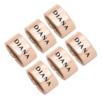X How Many Extra Charm? (ROSE GOLD) - Options Variants