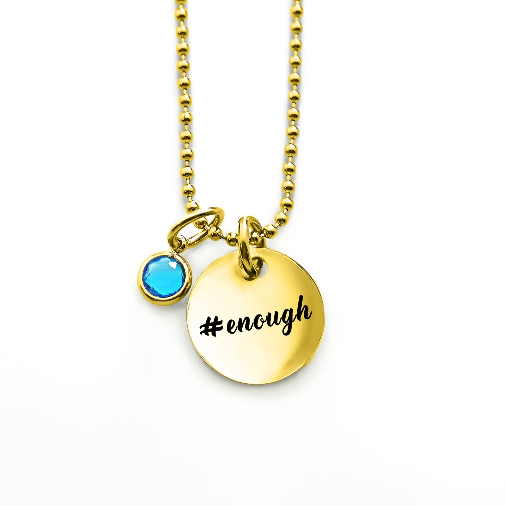 You are #Enough Necklace - ARTI by Belle Fever